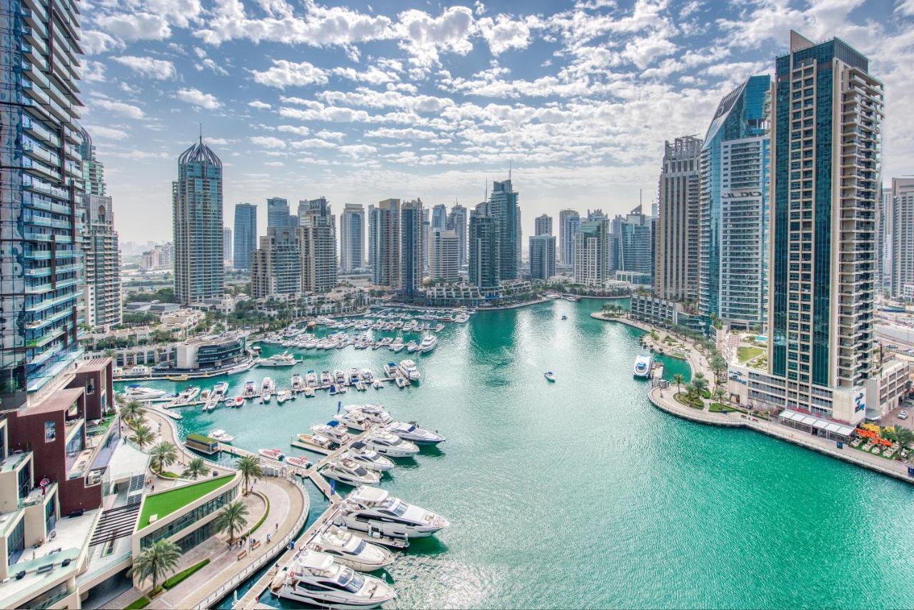 Maison Privee - Aesthetic Apt With Stunning View In Luxurious Building Daire Dubai Dış mekan fotoğraf