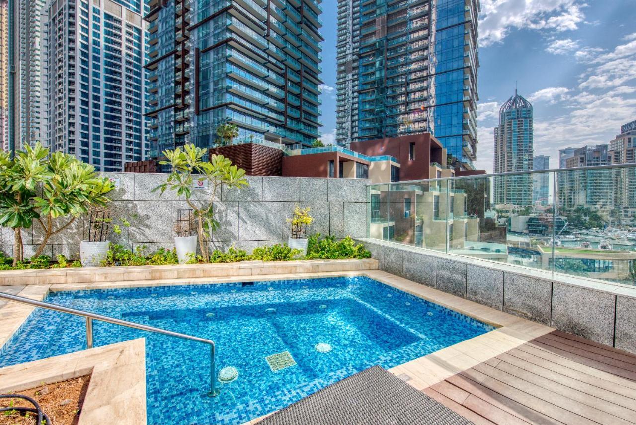 Maison Privee - Aesthetic Apt With Stunning View In Luxurious Building Daire Dubai Dış mekan fotoğraf